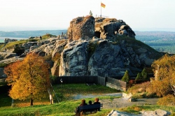 Burgruine bei Blankenburg Burgruine bei Blankenburg (Bild: Harzer Tourismusverband e.V.)
