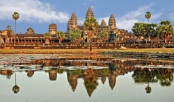 Angkor Wat Tempelanlage Kambodscha  (Bild: Cambodia-2638B - Angkor Wat, Dennis Jarvis, CC BY-SA)