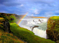 Golden Falls, Island  (Bild: Gullfoss waterfall - Iceland, O Palsson, CC BY)