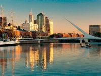 Al Puente Mujer, Foto: Sitio oficial de turismo. Gobierno de la Ciudad de Buenos Aires www.bue.gob.ar