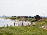 Strandhütten bei Erikshale Marstal, Foto: VisitDenmark