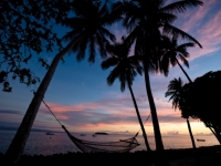 Sonnenuntergang am Strand, Foto: BoTG