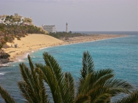 Bild:  Ina Widegren, Jandia playa seen from the rock above Morro del Jable, flickr, CC BY-SA
