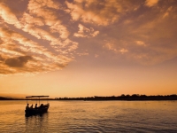 Sonnenuntergang am Malawi See, Foto: BoTG