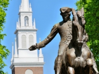 neuengland_boston_paul-revere-statue, Foto: Shutterstock