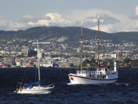 Blick auf Boote vor Oslo [Foto: Nancy Bundt - Visitnorway.com]