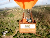 Cruising above the trees, Foto: Cairns Hot Air Ballooning