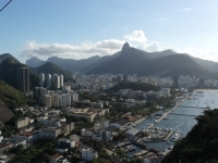 Blick über Botafogo vom Zuckerhut