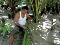 Samoaner beim Korbflechten, Foto: Best Of Travel Group