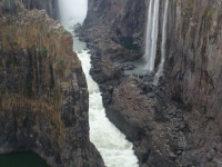 Victoria Wasserfälle bei Niedrigwasser, Foto: BoTG