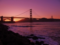 Sunset at Golden Gate Bridge, San Francisco [Foto: Mirschel / NIEDblog]