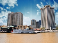 Louisiana New-Orleans mit Mississippi River, Foto: Shutterstock