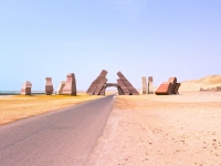 Entrance in the national park Ras Mohammed, Egypt, Solarisys