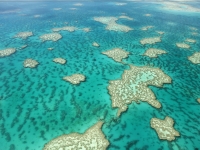 Aerial View of Great Barrier Reef, pics721