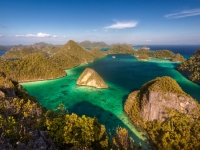 Beautiful archipelago of Raja Ampat ( Four Kings ). Indonesia, yurybirukov