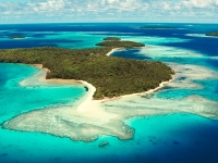 Luftaufnahme einer Insel von Tonga, Foto: Tonga Tourism