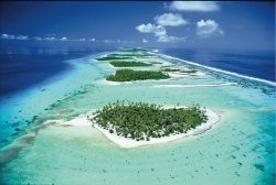 Luftaufnahme der Inselwelt von Französisch Polynesien  (Bild: Philipe Bacchet, Tahiti Tourism, Copyright)